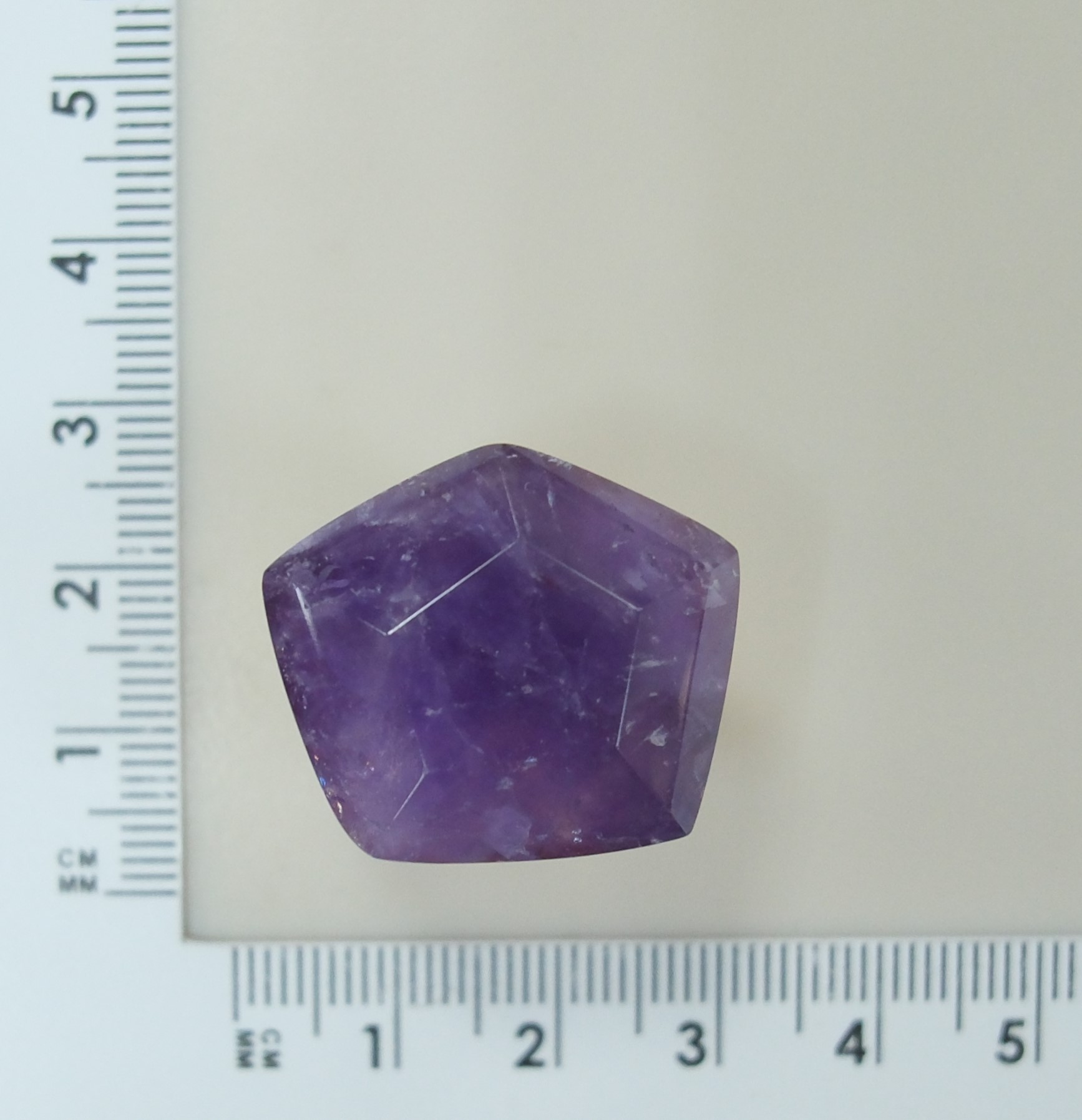 Серебряное кольцо с аметистом